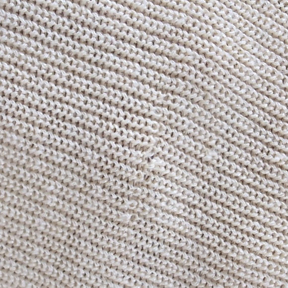 Eileen Fisher Butter Yellow Organic Linen Cotton Open Front Longline Cardigan - Picture 5 of 6